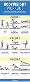 Pictures of Workout Routine Bodyweight